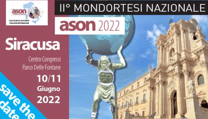 2° Mondortesi Nazionale ASON 2022 – 10/11 Giugno 2022 – Siracusa